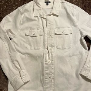 Express Men’s HyperStretch Denim Jacket: Size Medium